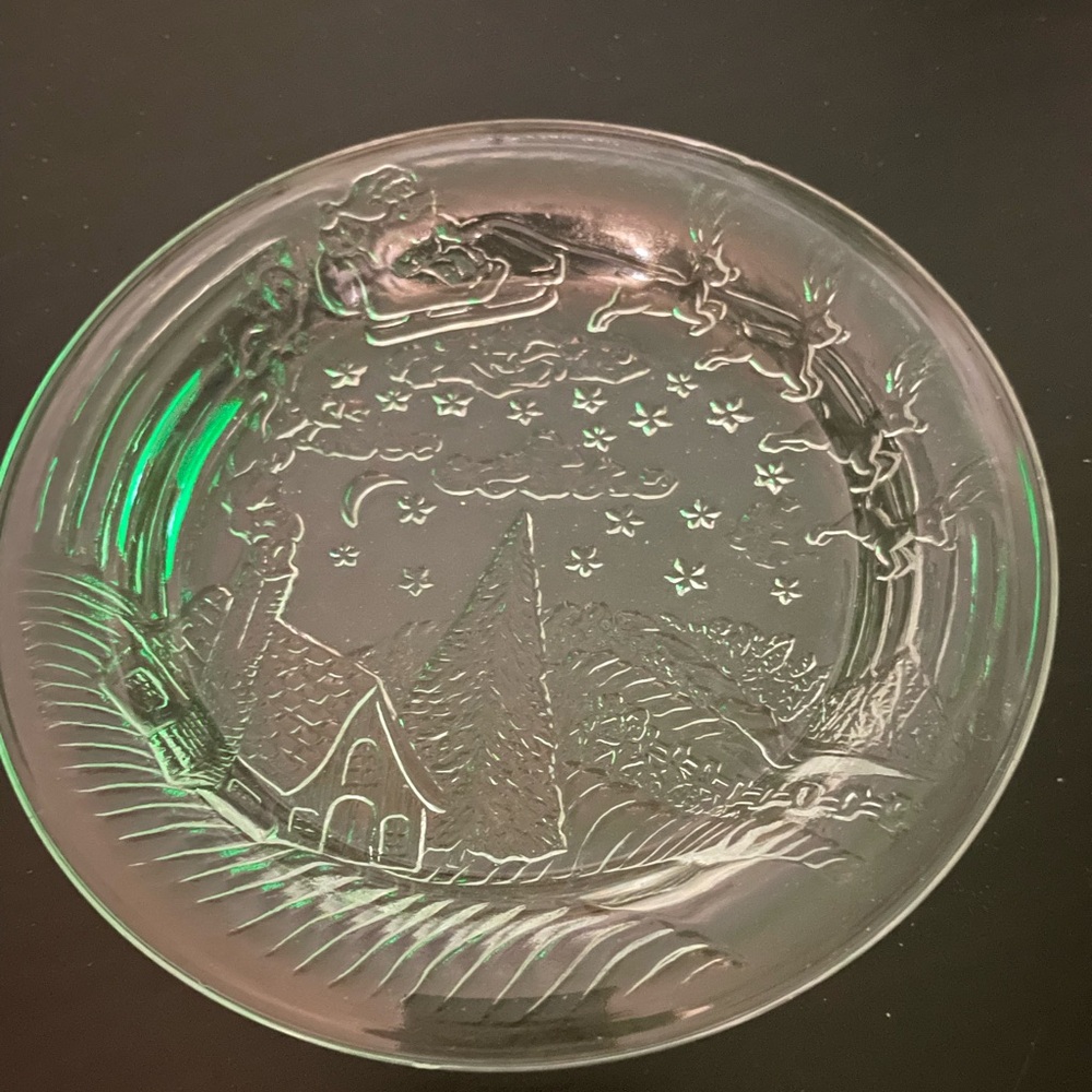 Cute Christmas Plate